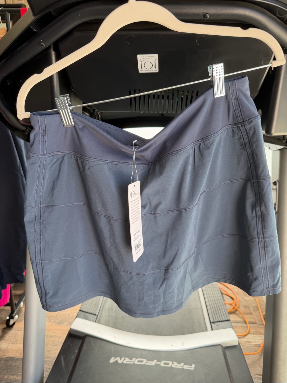 CRZ YOGA Slate Blue Athletic Skort